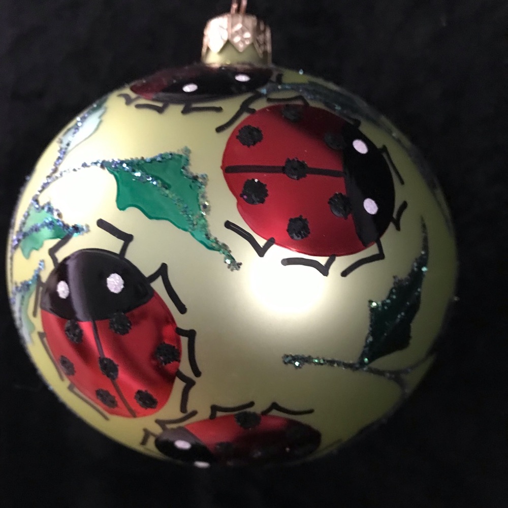 Ladybug Christmas Ornament